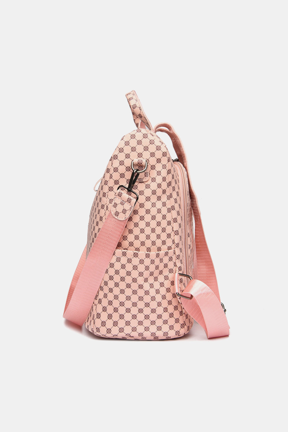 Printed PU Leather Backpack