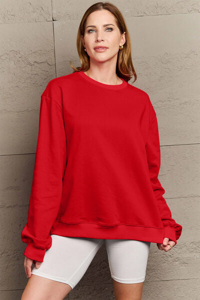 Simply Love IF I'M TOO MUCH THEN GO FIND LESS Round Neck Sweatshirt