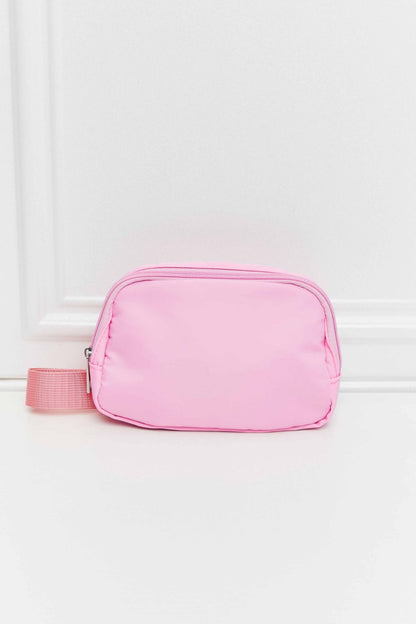 Buckle Zip Closure Fanny Pack Trendsi