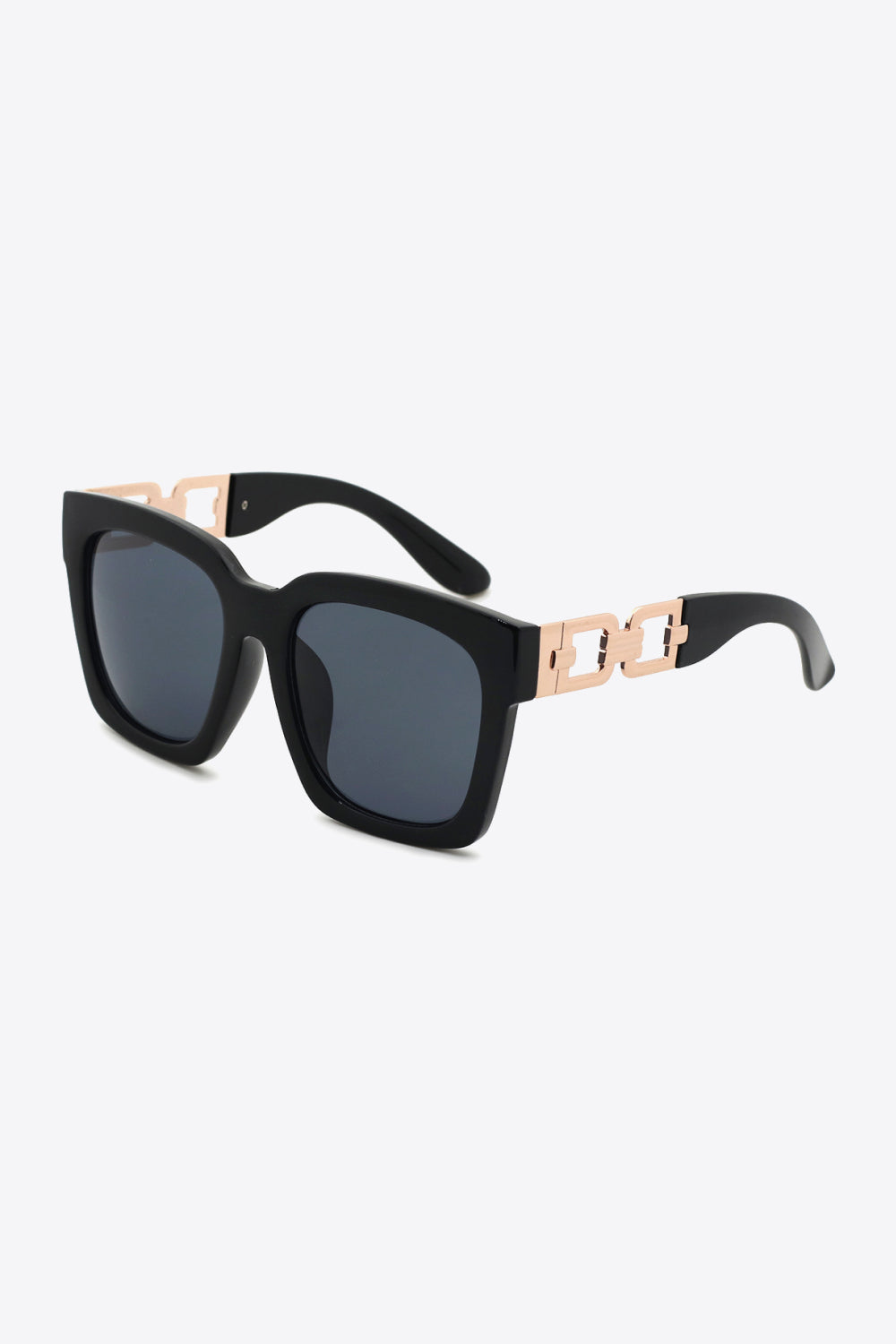 Polycarbonate Lens Square Full Rim Sunglasses Trendsi