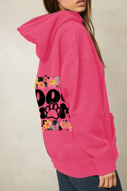 Simply Love Simply Love DOG MOM Graphic Hoodie