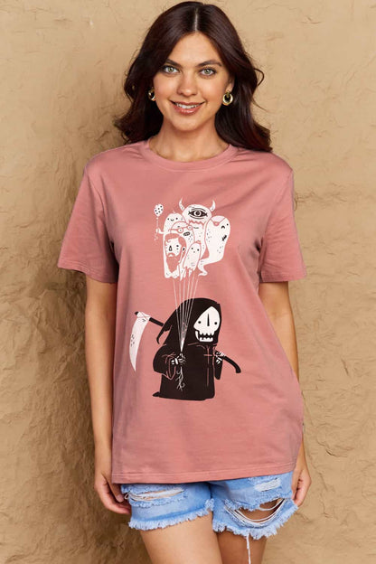 Simply Love Death Graphic T-Shirt