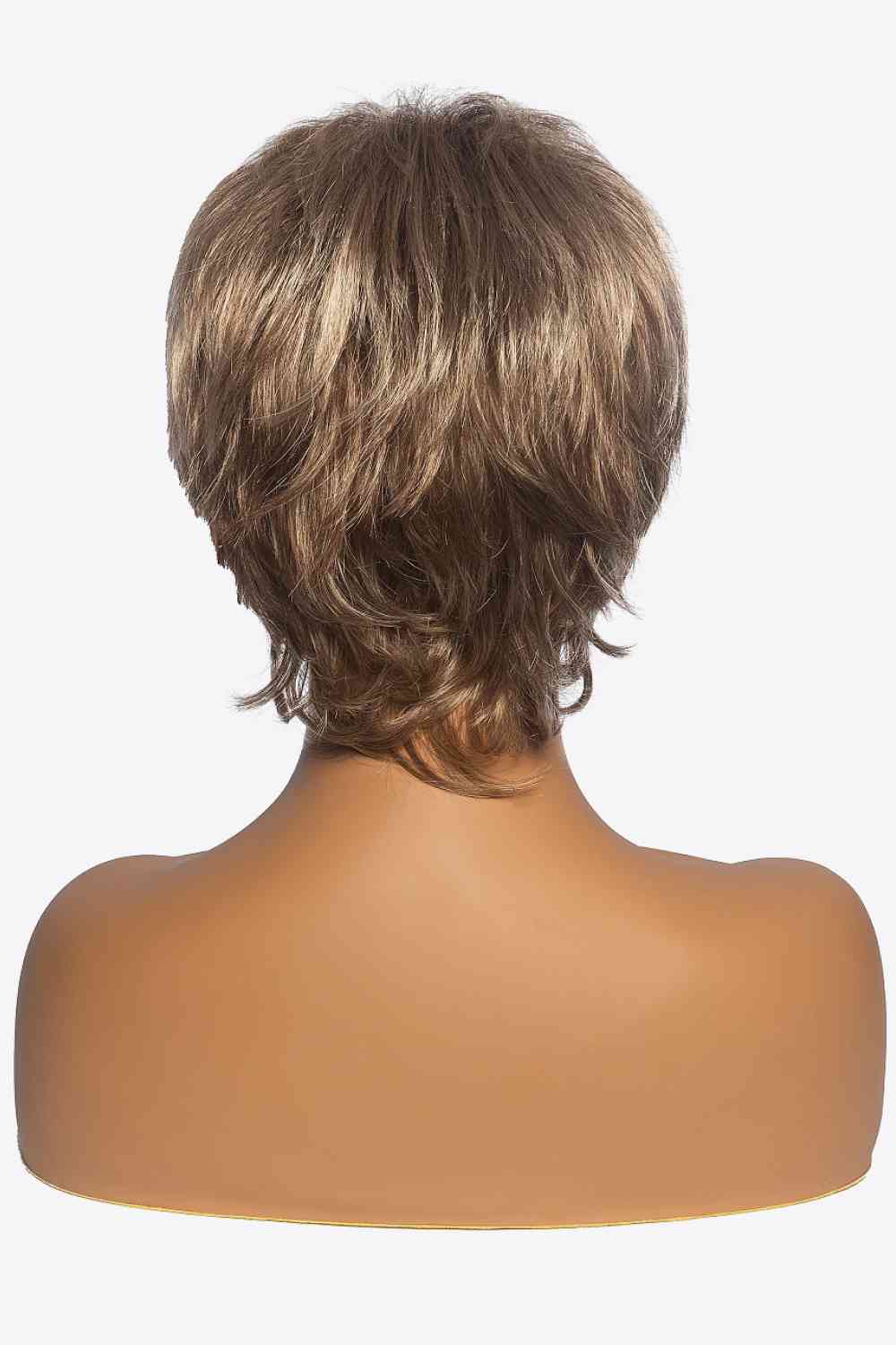 Synthetic Short Layered Wigs in Blonde 3''