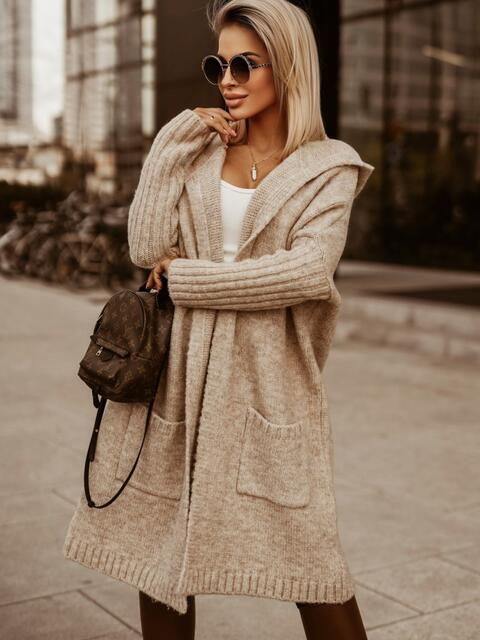 SIMPLY LIVE Hooded Cardigan