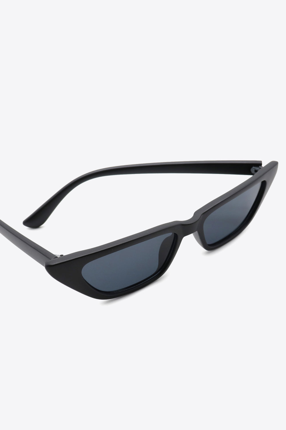 Polycarbonate Cat Eye Sunglasses - Black