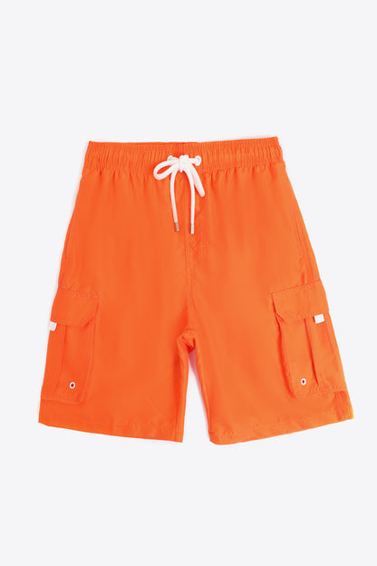 Men's Drawstring Waist Cargo Shorts Trendsi