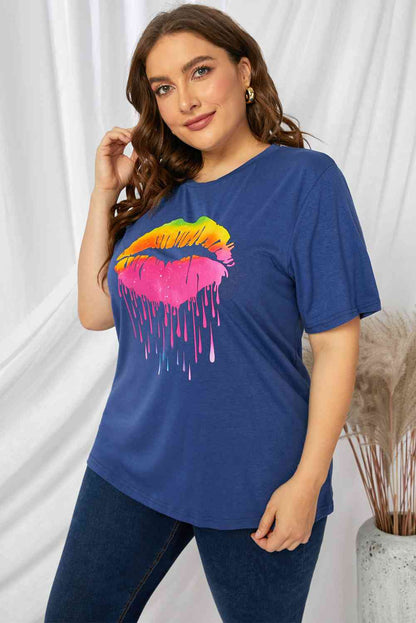 Plus+ Lip Graphic Tee Shirt