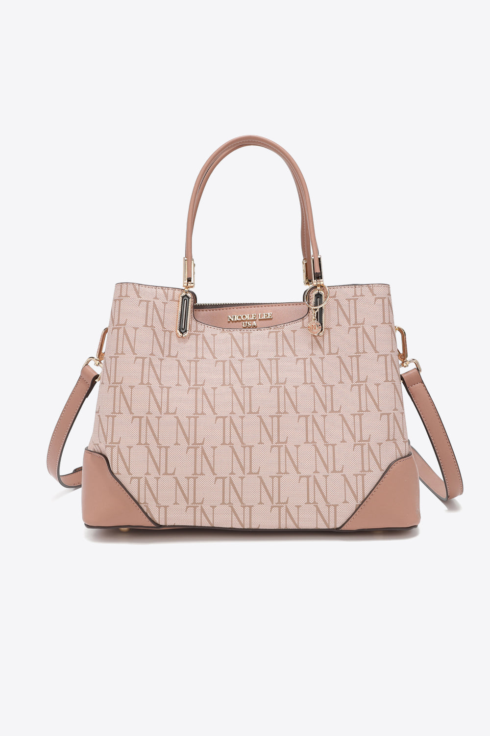 Tatianna Monogram Satchel Bag Trendsi