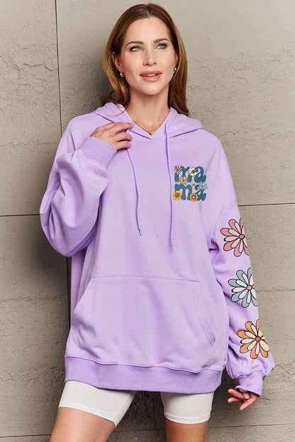 Simply Love Simply Love MAMA Graphic Dropped Shoulder Hoodie