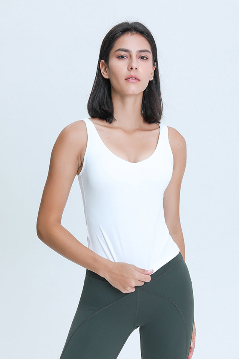 V Neck Active Sports Tank