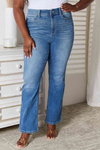 Judy Blue Straight Leg Jeans with Pockets