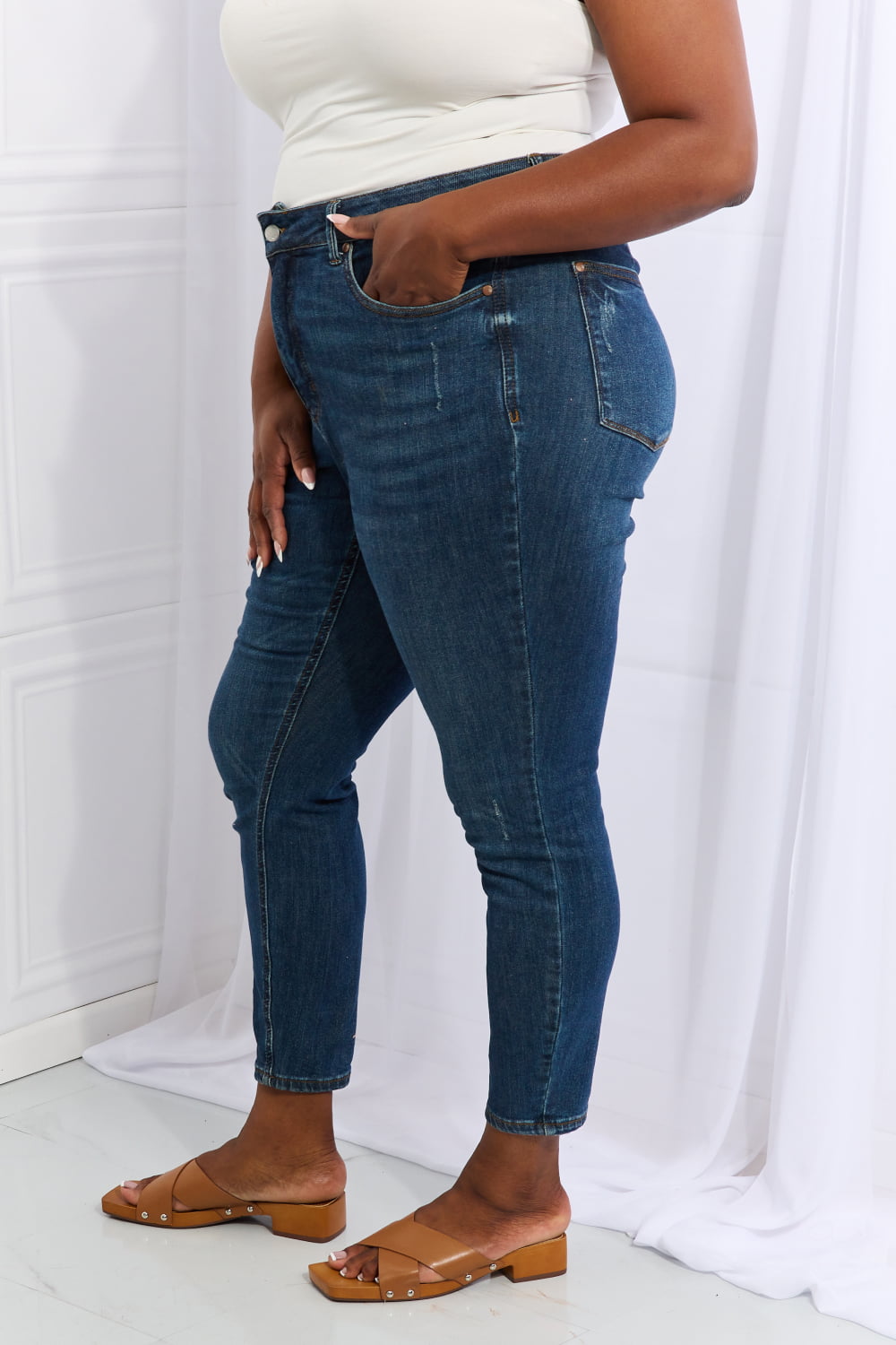 Judy Blue Emily High Waisted Tummy Control Skinny Jeans