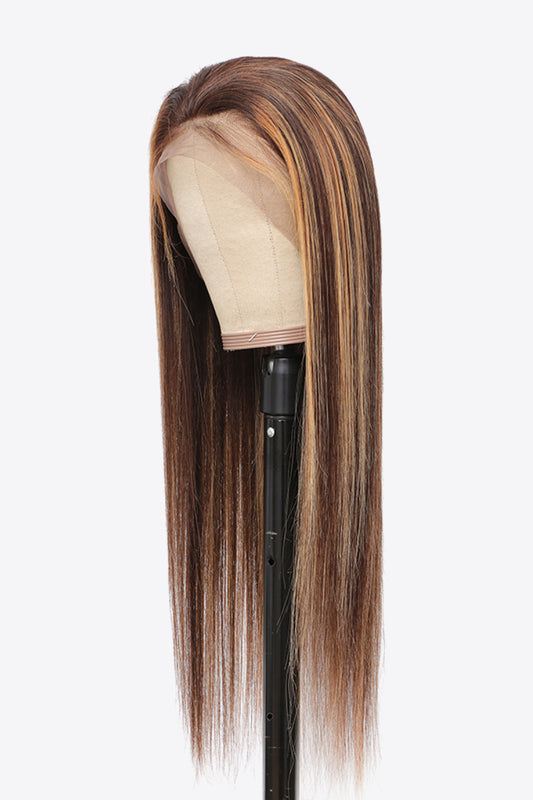 18" 160g  Highlight Ombre #P4/27 13x4 Lace Front Wigs Virgin Hair 150% Density Trendsi