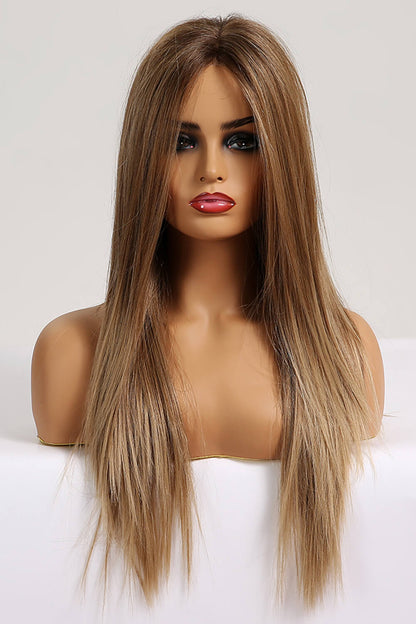 13*2" Lace Front Wigs Synthetic Long Straight 26'' 150% Density Trendsi