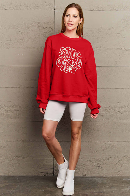 Simply Love Full Size Graphic Sweatshirt