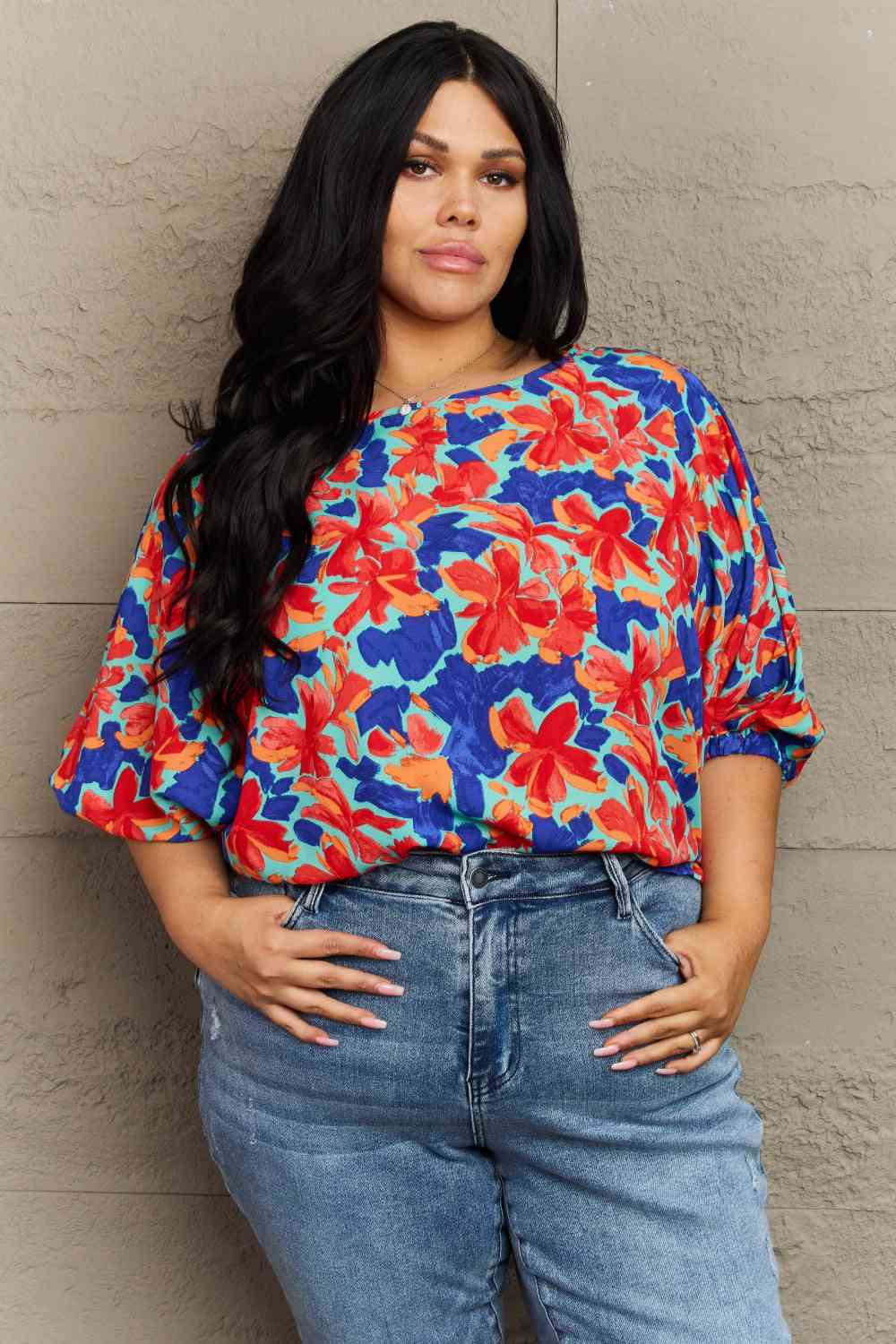 Hailey & Co New Season Floral Blouse