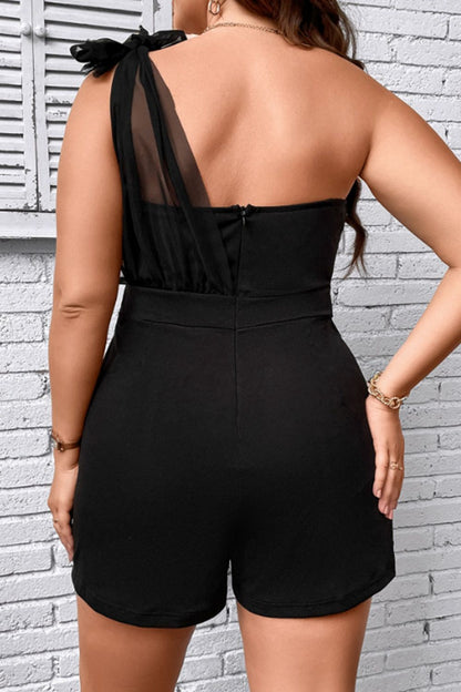 Gem Plus+ One-Shoulder Romper