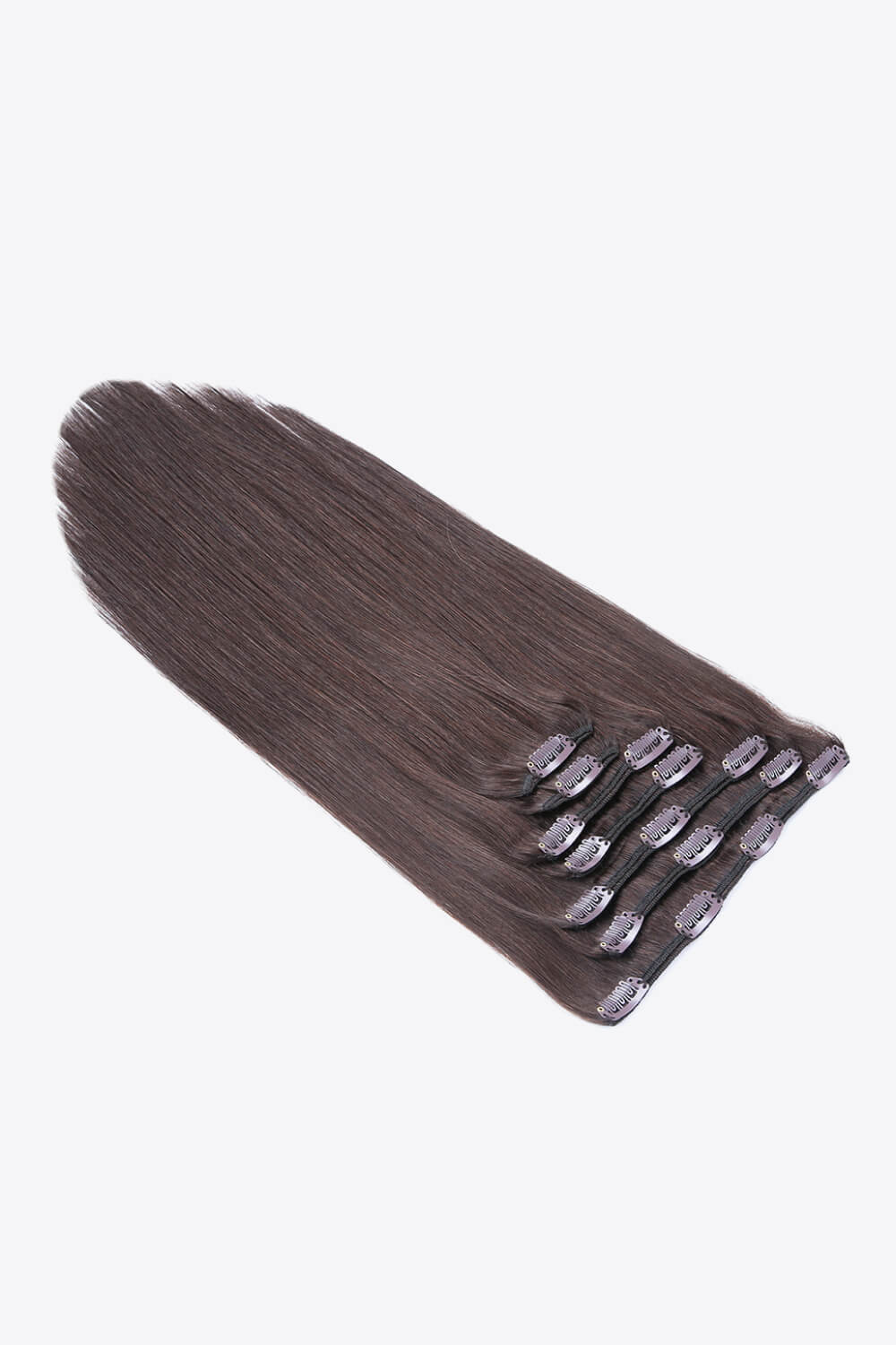 18" 120g Clip-In Hair Extensions Indian Human Hair Trendsi