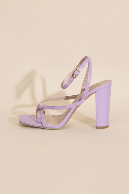 NILE-5 THONG STRAPPY HEELS Top Guy Footwear