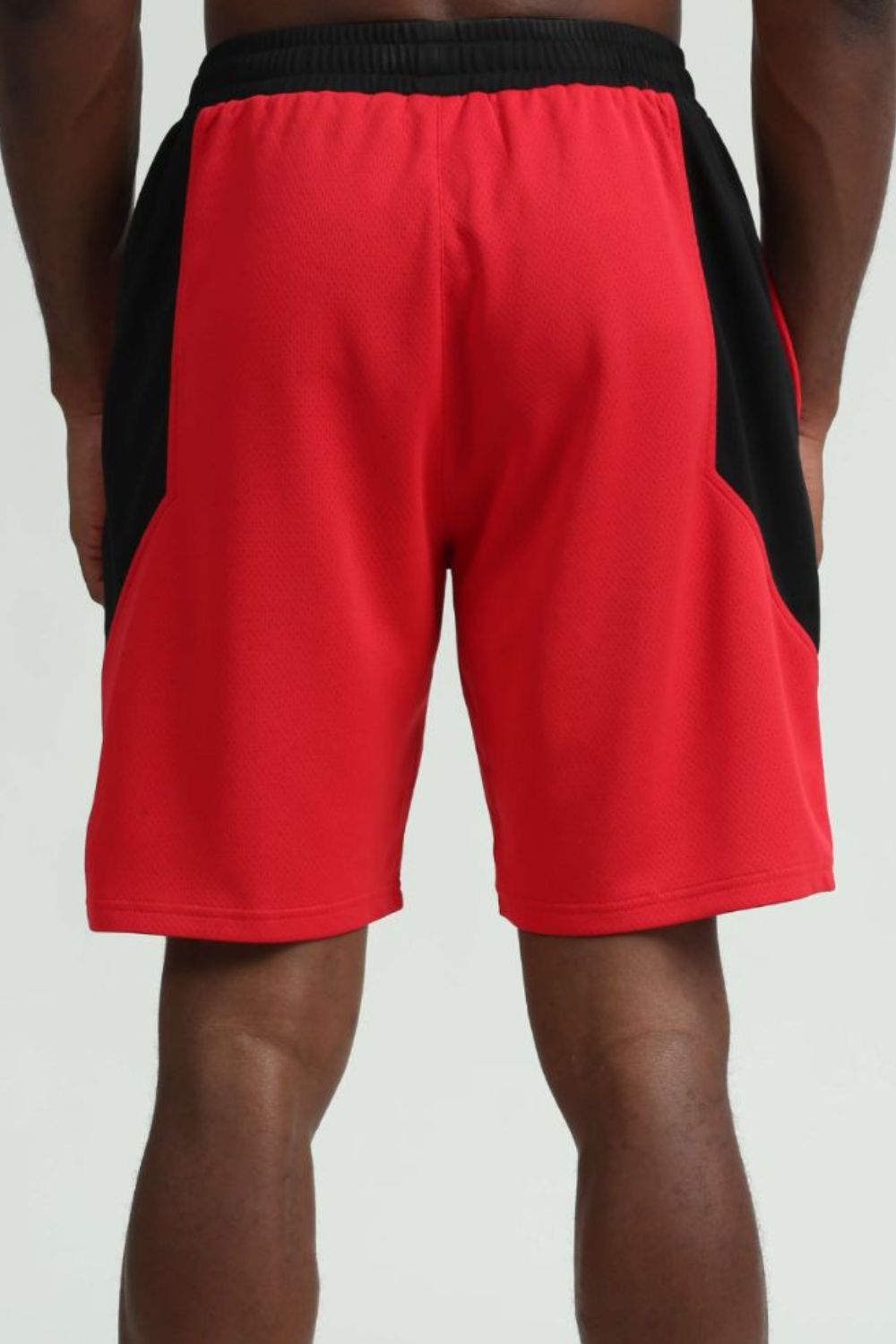 Men's Contrast Trim Drawstring Waist Bermuda Shorts Trendsi