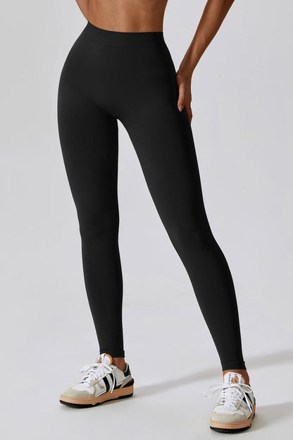 Wide Waistband Slim Fit Sports Pants