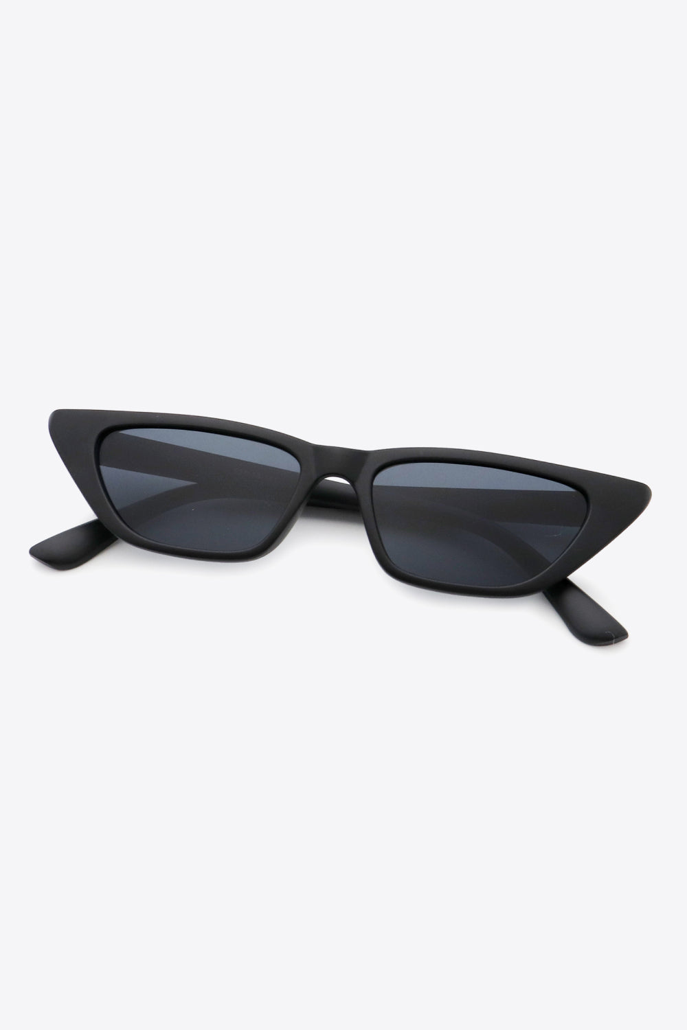 Polycarbonate Cat Eye Sunglasses - Black