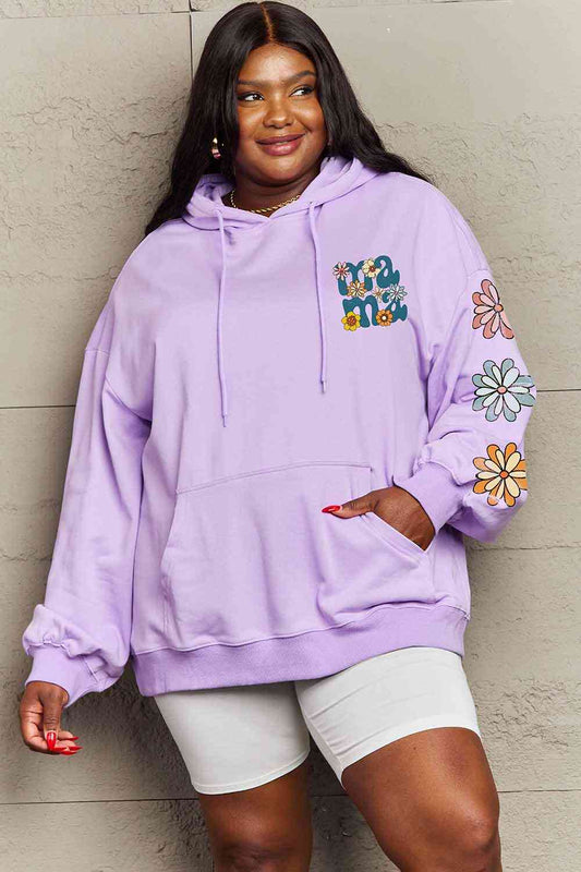 Simply Love Simply Love MAMA Graphic Dropped Shoulder Hoodie