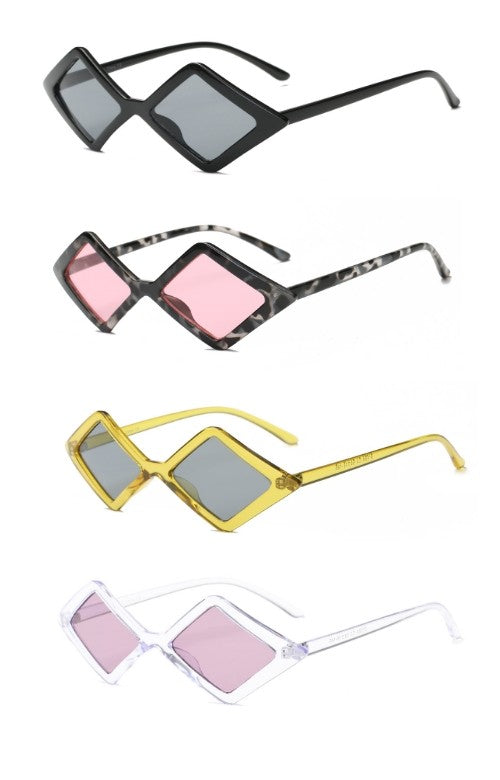 Diamond Shape Fashion Sunglasses Cramilo Eyewear