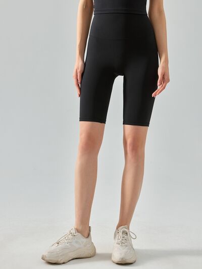 High Waist Active Shorts