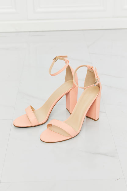 High Block Heel Sandals Trendsi