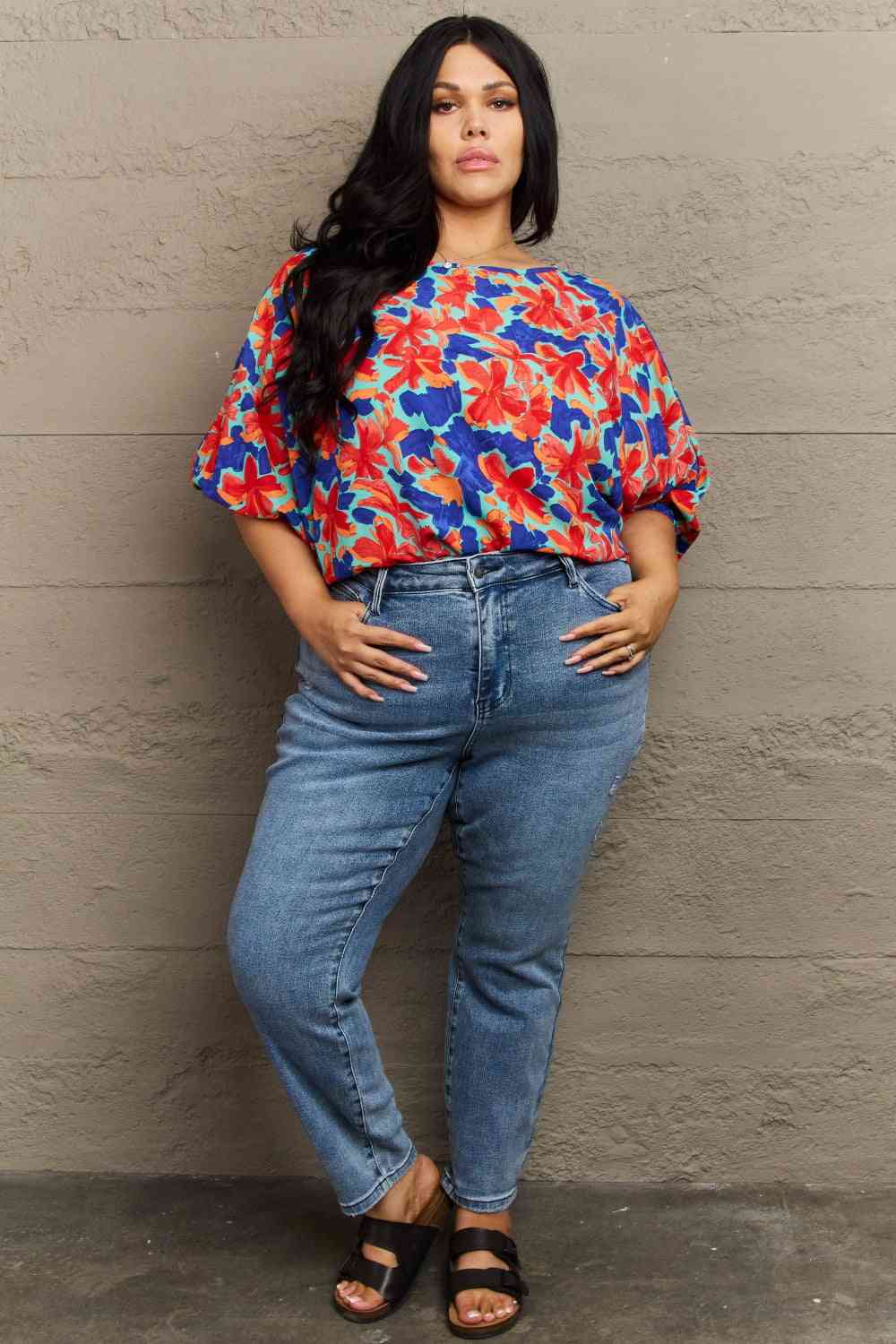 Hailey & Co New Season Floral Blouse