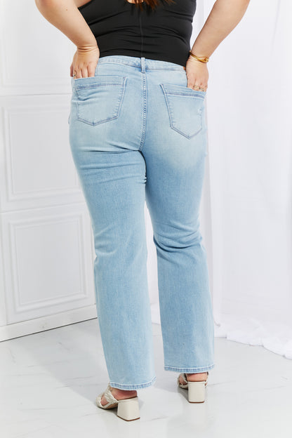 Judy Blue Harper High Waist Wide Leg Jeans