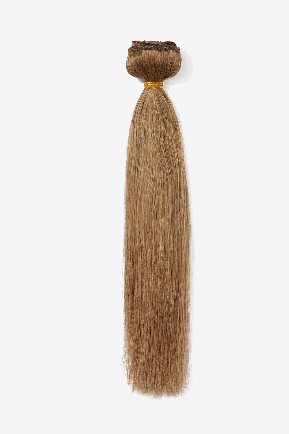 Keep Me Elegant Straight Clip-in Hair Extensions Human Hair 18''200g #1 Trendsi