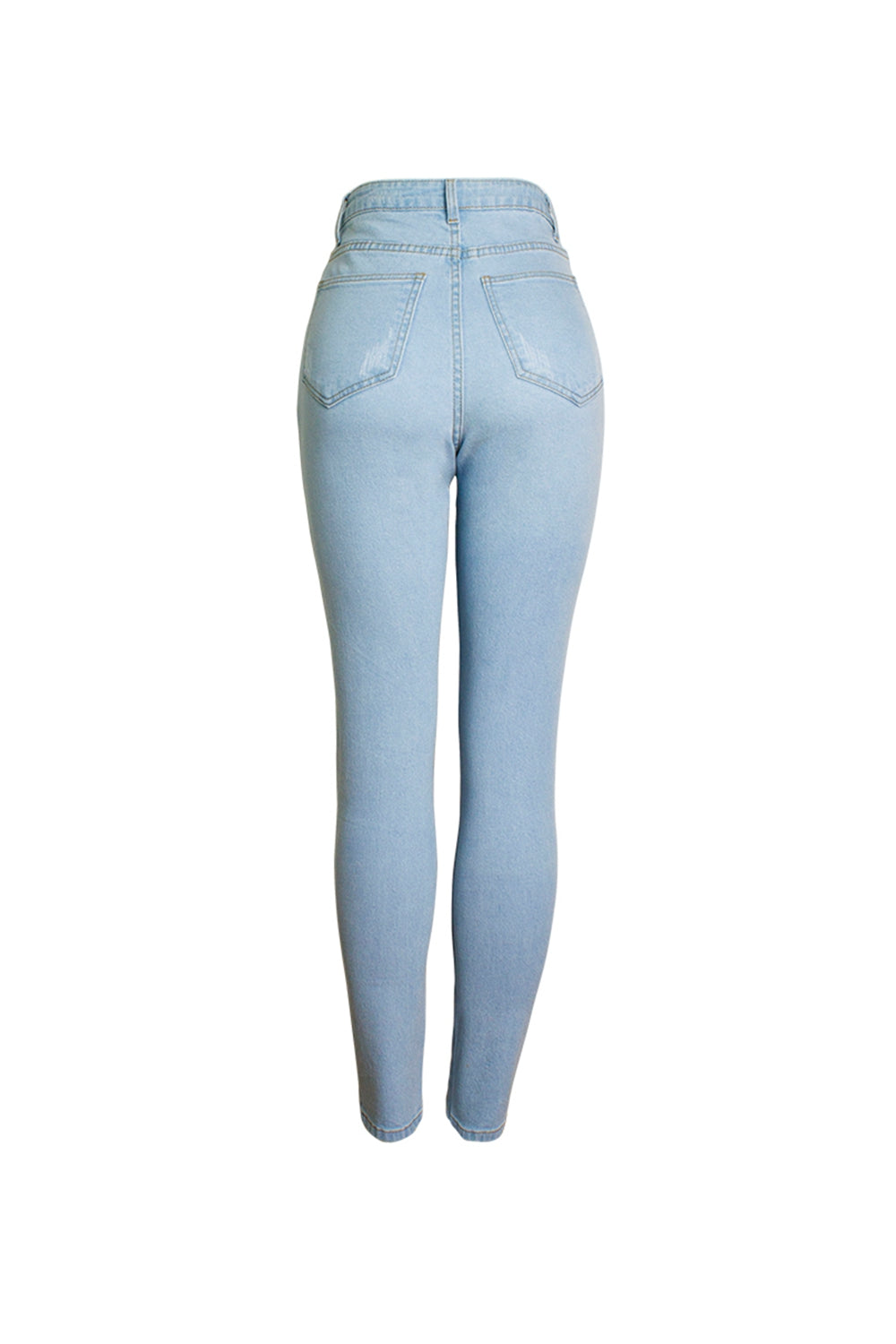 Love Life High Waist Jeans with Pockets Trendsi