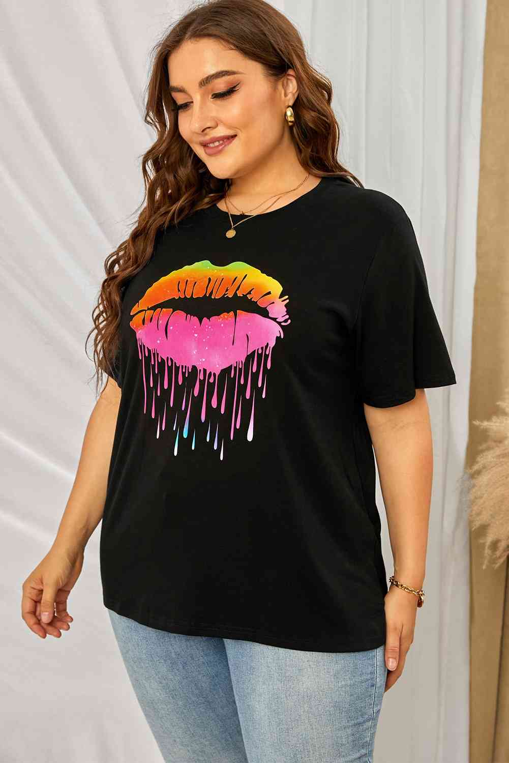 Plus+ Lip Graphic Tee Shirt