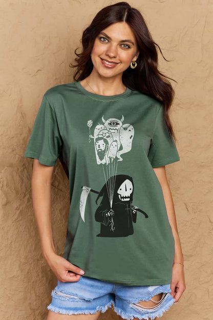 Simply Love Death Graphic T-Shirt