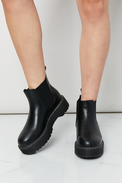 Platform Chelsea Boots Trendsi