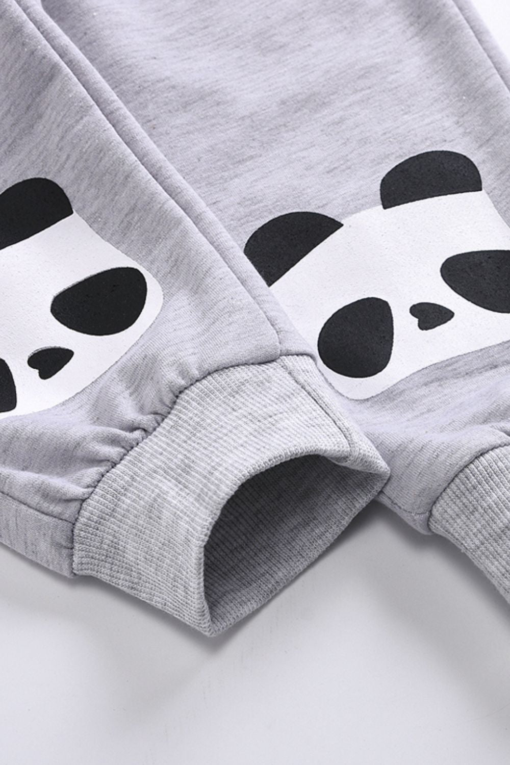 Kids Panda Graphic Joggers with Pockets Trendsi