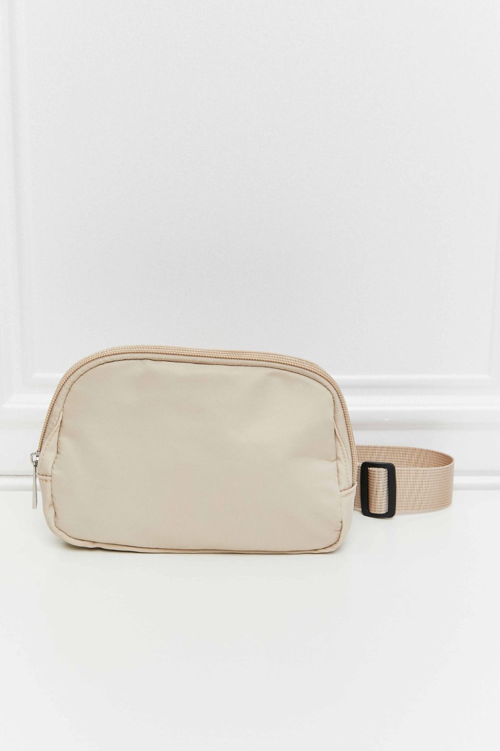 Buckle Zip Closure Fanny Pack Trendsi