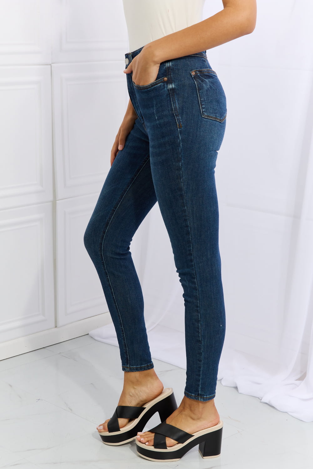 Judy Blue Emily High Waisted Tummy Control Skinny Jeans