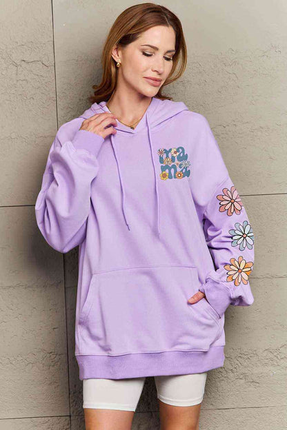 Simply Love Simply Love MAMA Graphic Dropped Shoulder Hoodie