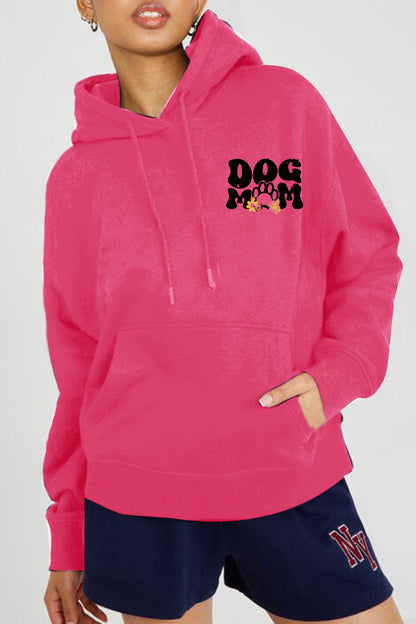 Simply Love Simply Love DOG MOM Graphic Hoodie