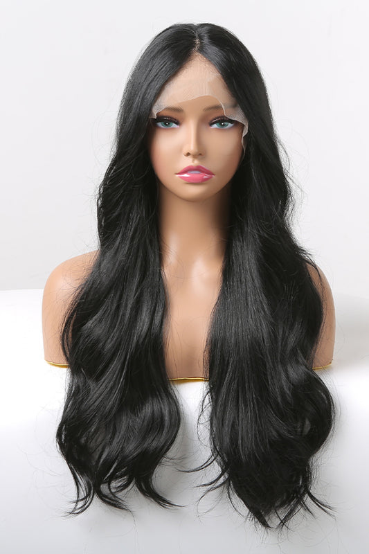13*2" Lace Front Wigs Synthetic Long Wavy 24" 150% Density Trendsi