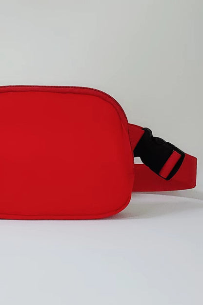 Buckle Zip Closure Fanny Pack Trendsi