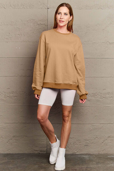 Simply Love IF I'M TOO MUCH THEN GO FIND LESS Round Neck Sweatshirt