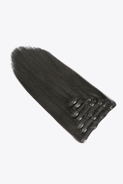 20" 120g Clip-in Hair Extensions Indian Human Hair Trendsi