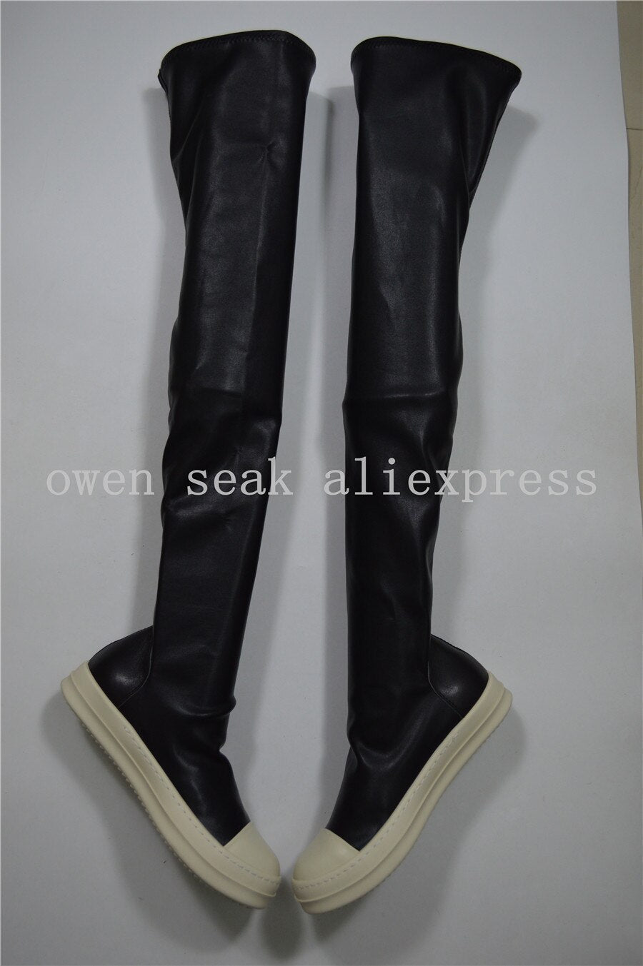 Owen Seak Women Thigh Over Knee High Boots Luxury Shoes Lola’s Hidden Gem