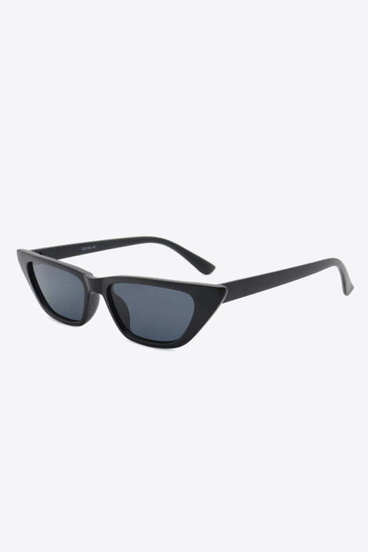 Polycarbonate Cat Eye Sunglasses - Black