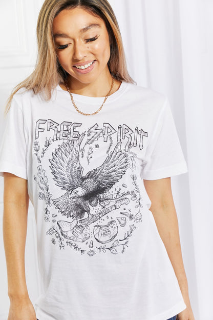 mineB Free Spirit Graphic Tee