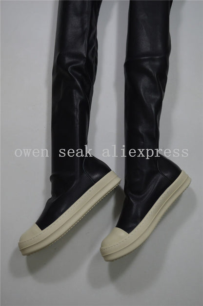 Owen Seak Women Thigh Over Knee High Boots Luxury Shoes Lola’s Hidden Gem